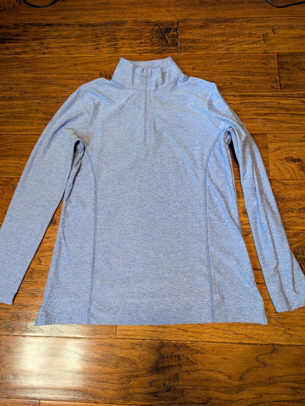 Peter Millar Blue Quarter Zip Long Sleeve Women's Size Medium *Logo*